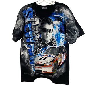 Nascar Tony Stewart #14 Chase Authentics All Over Print Tee Size Medium Racing